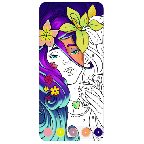 Paint by Number Coloring Matching Games