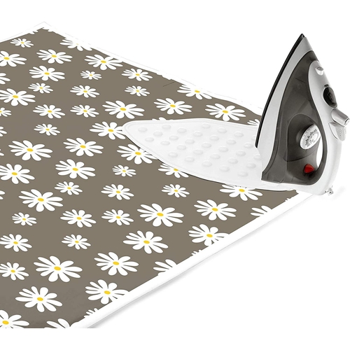 Houseables Ironing Blanket, Magnetic Mat Laundry Pad, 18.25x32.5, Gray