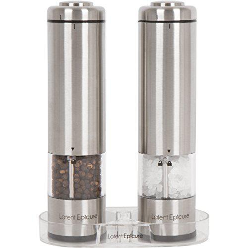 stainless steel salt pepper shaker