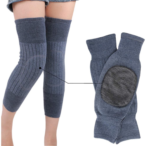 Greenery Gre Winter Thermal Cashmere Wool Knee Brace Pads Compression Sleeve Elastic Knit Leg Knee Warmers Protector Legging Stockings Support For Tendonitis Arthritis Pain Relief Warming Knee Leg Knee Pads Team Sports Fcteutonia05 De