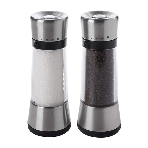 Russell Hobbs Battery Powered Salt and Pepper Grinders 23460-56 - Stainless  Steel and Silver